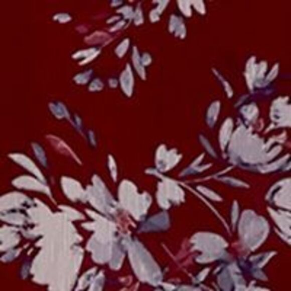 BCX Womens Burgundy Belted 3/4 Sleeve V Neck Knee Length Party Hi-Lo Dress XXS - Picture 4 of 4